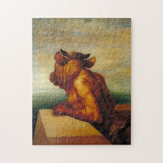 Puzzle Le Minotaure (par George Frederic Watts) (Vertical)