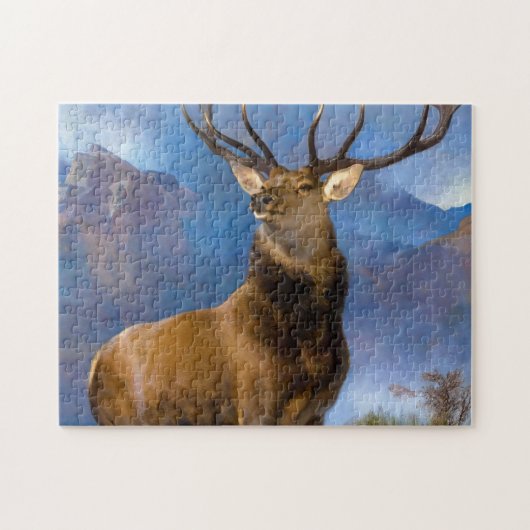Puzzle Le monarque du verre par Edwin Landseer (Horizontal)
