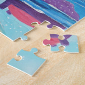 Puzzle Le monstre de Loch Ness par Gordon Bruce (Côté)