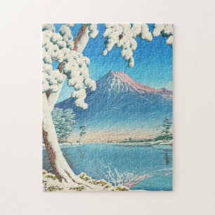 Puzzle Le Mont Fuji après la neige Hasui Kawase shhanga 