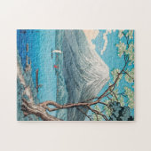 Puzzle Le Mont Fuji du lac Yamanaka (Horizontal)