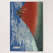Puzzle Le Mont Fuji par temps clair (Fuji Rouge) (Hokusai (Vertical)