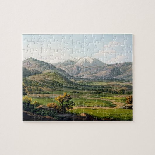 Puzzle Le mont Olympe, comme vu entre Larissa et baba, p (Horizontal)