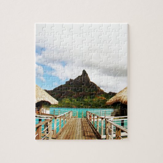 Puzzle Le mont Otemanu (Vertical)