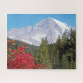 Puzzle Le Mont Rainier et les couleurs d'automne (Horizontal)