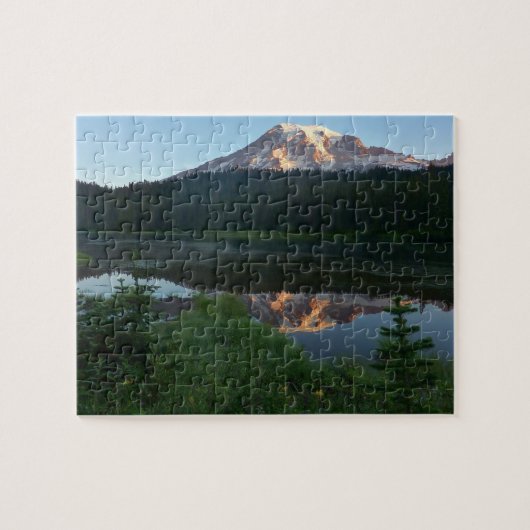 Puzzle Le Mont Rainier reflété Sunrise II (Horizontal)