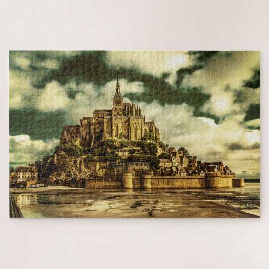 Puzzle Le Mont Saint Michel, France. (Horizontal)
