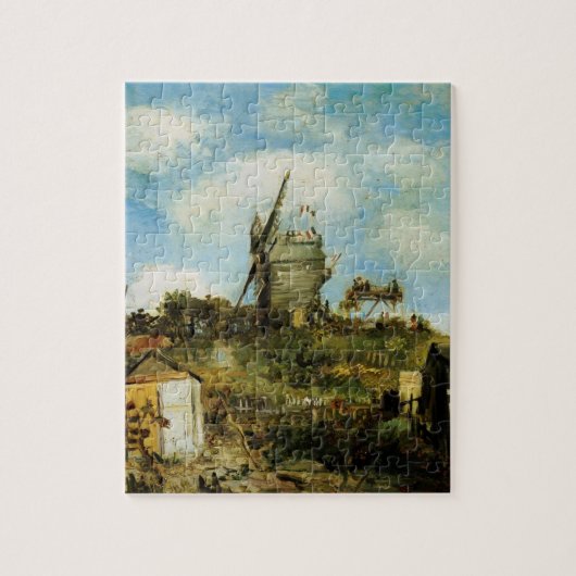 Puzzle Le Moulin de la Galette par Vincent van Gogh (Vertical)