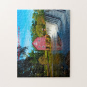 Puzzle Le moulin de Starr Georgia. voeux de Noël (Vertical)