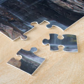 Puzzle Le moulin historique sur Glade Creek 2 (Côté)