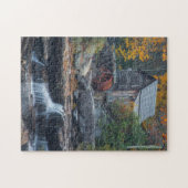 Puzzle Le moulin historique sur Glade Creek 2 (Horizontal)