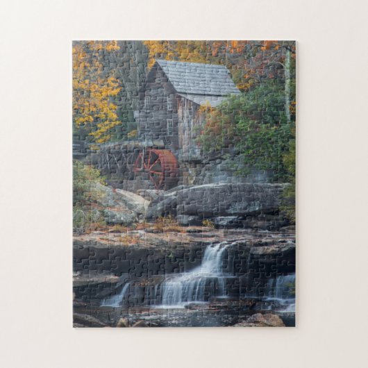 Puzzle Le moulin historique sur Glade Creek 2 (Vertical)