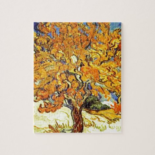 Puzzle Le Mulberry Tree, Vincent Van Gogh (Vertical)