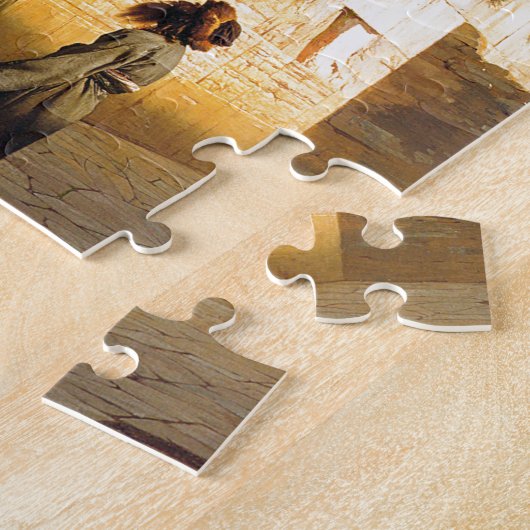 Puzzle Le mur de Solomon, Jérusalem par Jean-Léon Gerome (Côté)