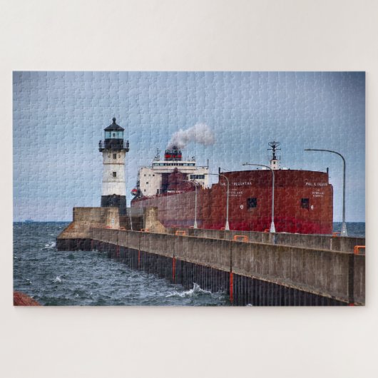 Puzzle Le navire et phare Paul R. Tregurtha (Horizontal)