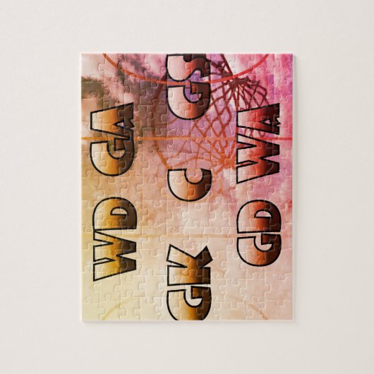 Puzzle Le net-ball inspiré place l'image (Vertical)