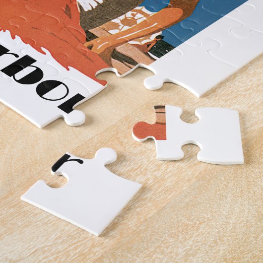 Puzzle Le New Jersey échoue le port en pierre de ~ (Côté)