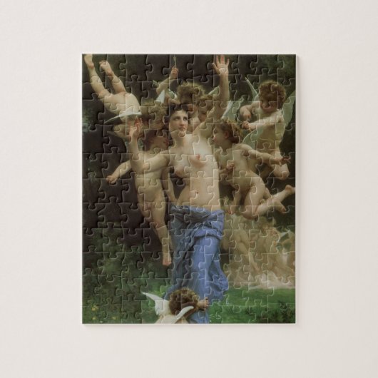 Puzzle Le nid de la guêpe par William Adolphe Bouguereau (Vertical)
