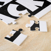 Puzzle Le noir est noir (Côté)
