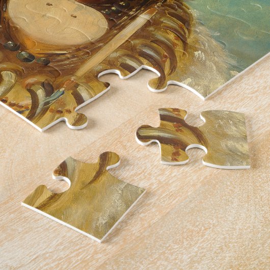 Puzzle Le nuage blanc, chef principal de l'Iowas (Côté)