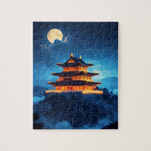 Puzzle Le Palais Céleste à Minuit (Vertical)