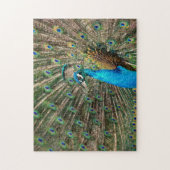 Puzzle Le paon bleu (Vertical)