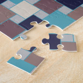 Puzzle Le paon sur la plage (Côté)