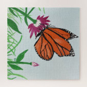 Puzzle Le papillon Monarque (Horizontal)