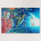Puzzle Le paradis de la tortue de mer (Horizontal)