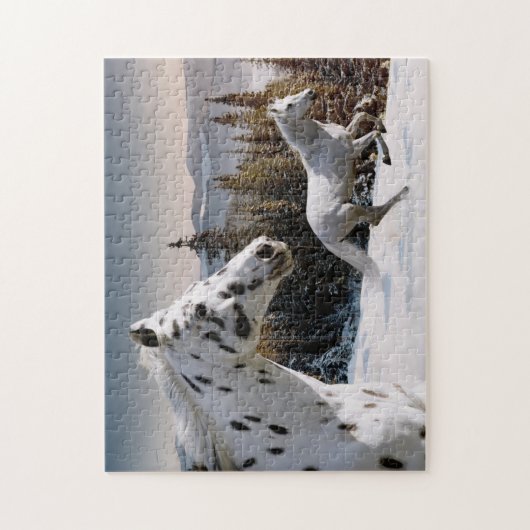 Puzzle Le pays des merveilles d'hiver (Vertical)