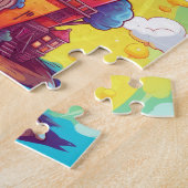 Puzzle Le pays magique des bonbons (Côté)