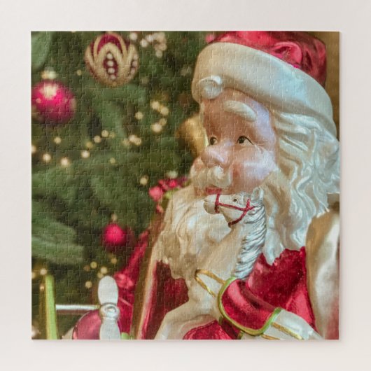 Puzzle Le Père Noël arrive en ville - 20x20 - 676 pc (Vertical)
