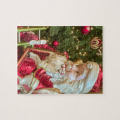Puzzle Le Père Noël arrive en ville - 8x10 -110 pc (Horizontal)