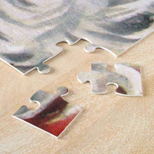 Puzzle Le père noël de ondulation (Côté)