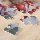 Puzzle Le Père Noël et Bunny (Côté)