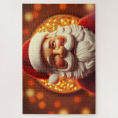 Puzzle le Père Noël mignon pour le Nouvel An et Noël (Vertical)
