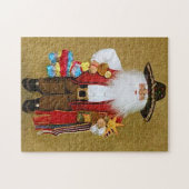 Puzzle Le père noël texan du sud-ouest mexicain (Horizontal)