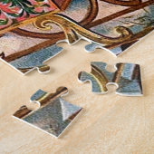 Puzzle Le père noël vient à la ville (Côté)