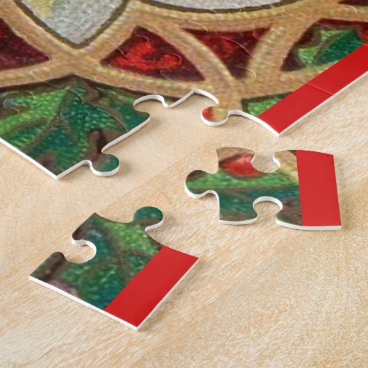 Puzzle Le Père Noël vous souhaite un joyeux Noël (Côté)