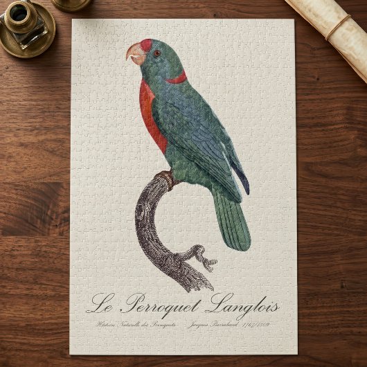 Puzzle Le Perroquet Langlois de Jacques Barraband