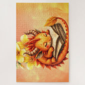 Puzzle Le petit dragon mystique. (Vertical)