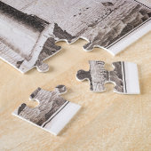 Puzzle Le phare d'Eddystone, gravé par Hendrick Hul (Côté)