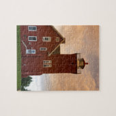 Puzzle Le phare des Deux Ports surplombant la baie d'Agat (Horizontal)