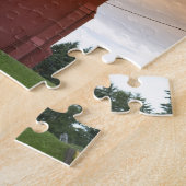 Puzzle Le phare des Deux Ports surplombant la baie d'Agat (Côté)