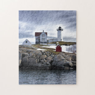 Puzzle Le phare "Nubble" de Cape Neddick York, Maine