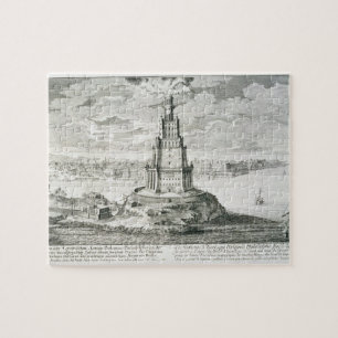 Puzzle Le Pharos de l'Alexandrie, plaquent 9 de 'Entwurf
