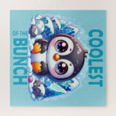 Puzzle Le plus frais du jeu de mots Bunch Cute baby Pengu (Horizontal)