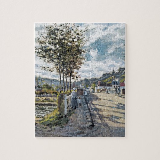 Puzzle Le pont chez Bougival par Claude Monet (Vertical)