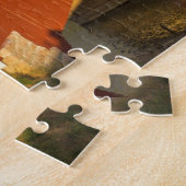 Puzzle Le pont couvert de Medora construit en 1875 (Côté)