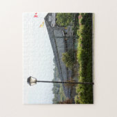 Puzzle Le pont couvert le plus long du monde de Hartland (Vertical)